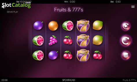 fruits 777s slider demo 03